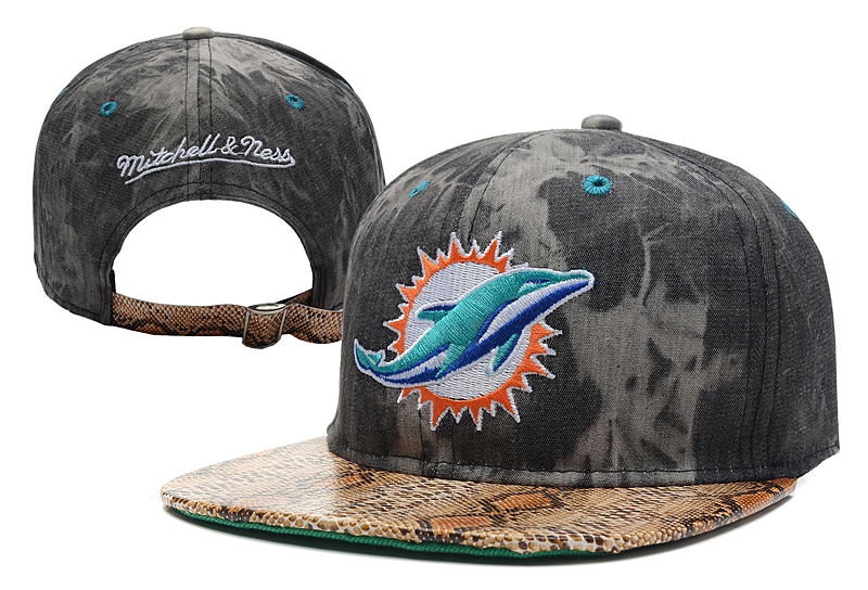 NFL Miami Dolphins MN Strapback Hat #03
